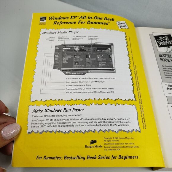 Windows XP All-In-One Desk Reference For Dummies  (FOR By Woody Leonhard **NEW** - Picture 9 of 16